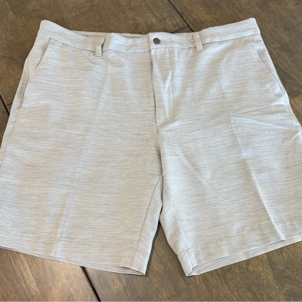 Callaway Performance Shorts Mens 38 Waist Gray Golf Flat Front Performance Sprin